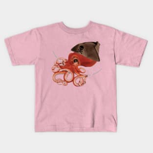 Octopus Pirate Kids T-Shirt